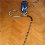 Picture Of Blue Vacuum Cleaner